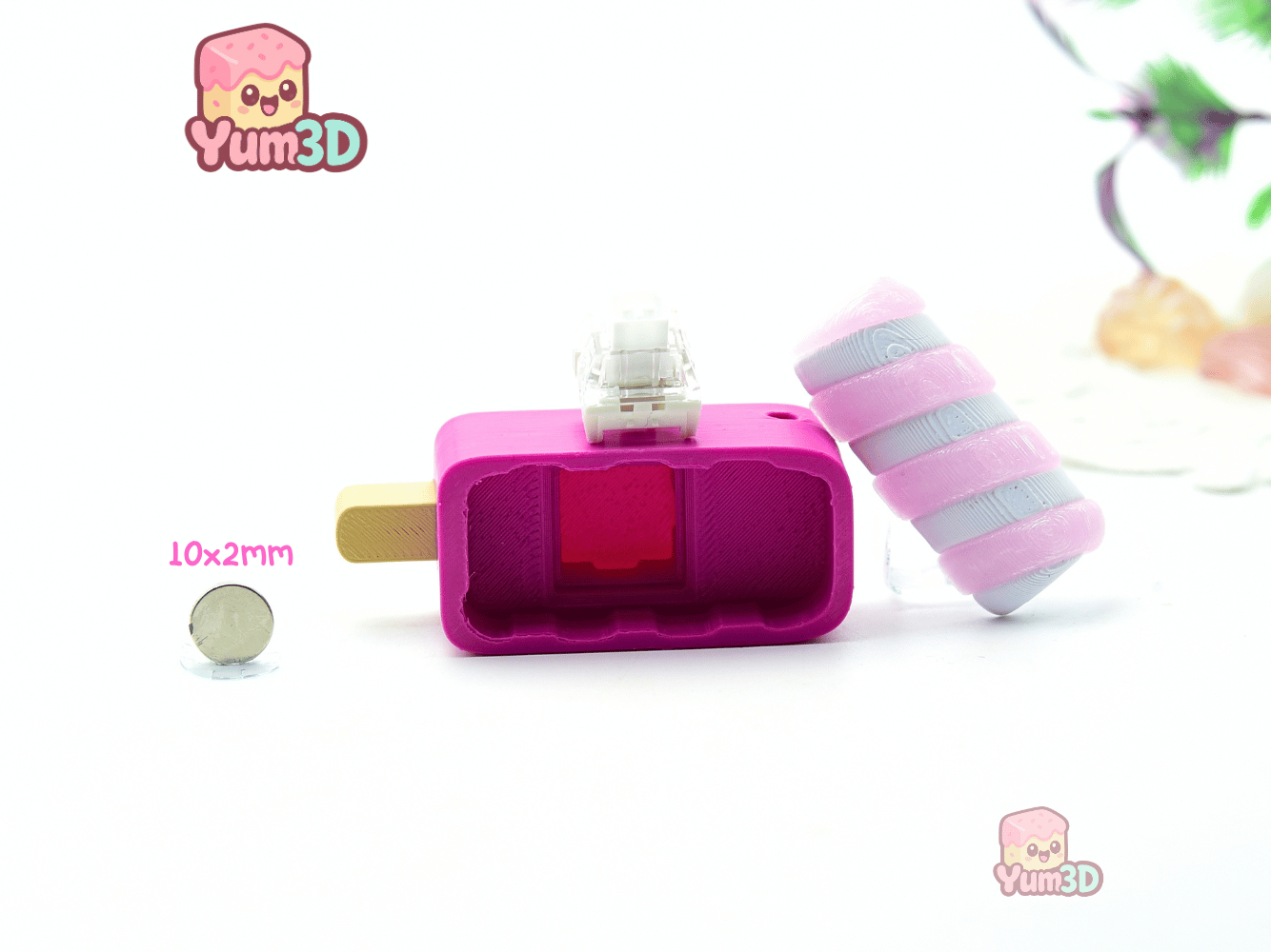Yum3D-Cute Popicle Set of Clicker Keychains_03.png