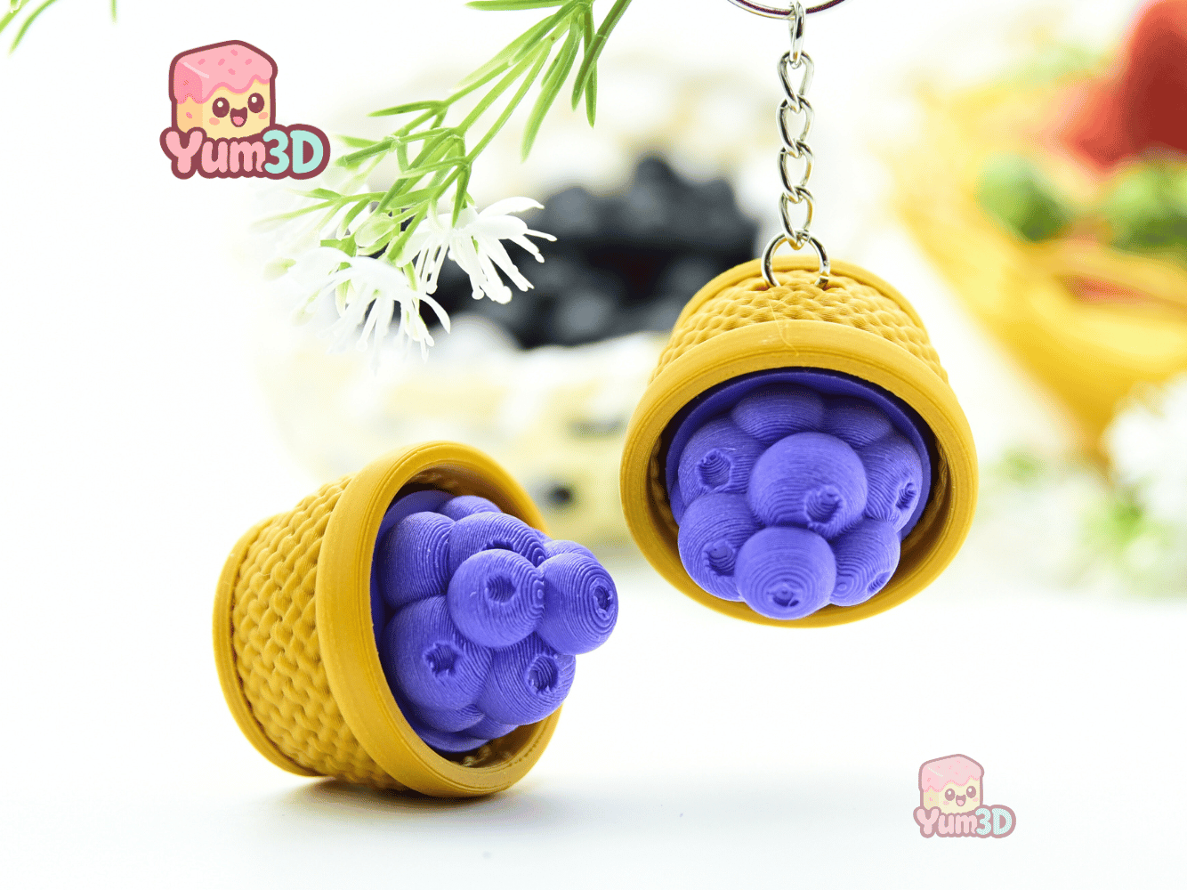 Yum3D-Spring Blueberry Basket Fidget Clicker Keychain_06.png