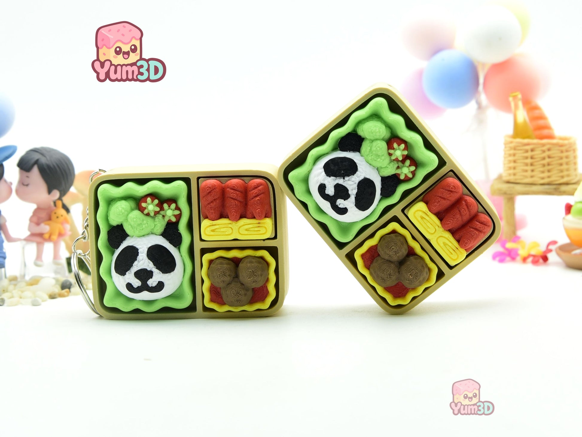 Yum3D-Bento Lunch for Food Lovers Fidget Clicker Keychain_08.jpg