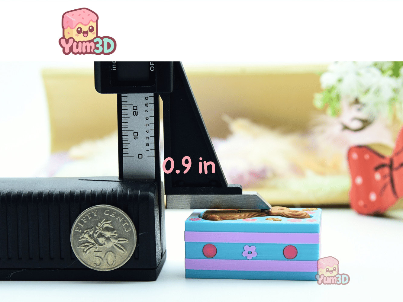 Yum3D-Easter Bunny Chocolate Fidget Clicker Keychain_04.png