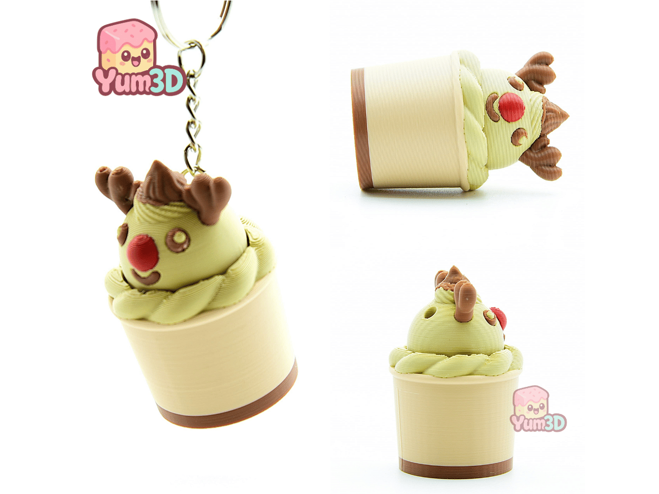 Yum3D-Christmas Rudolph Latte Fidget Clicker Keychain_02.png