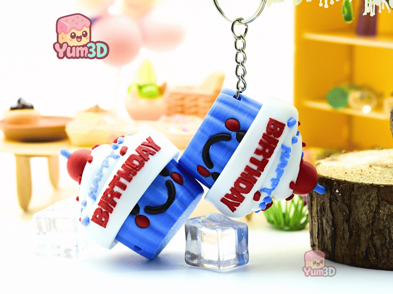 Yum3D-Birthday Celebration Cake Fidget Clicker Keychain_06.png