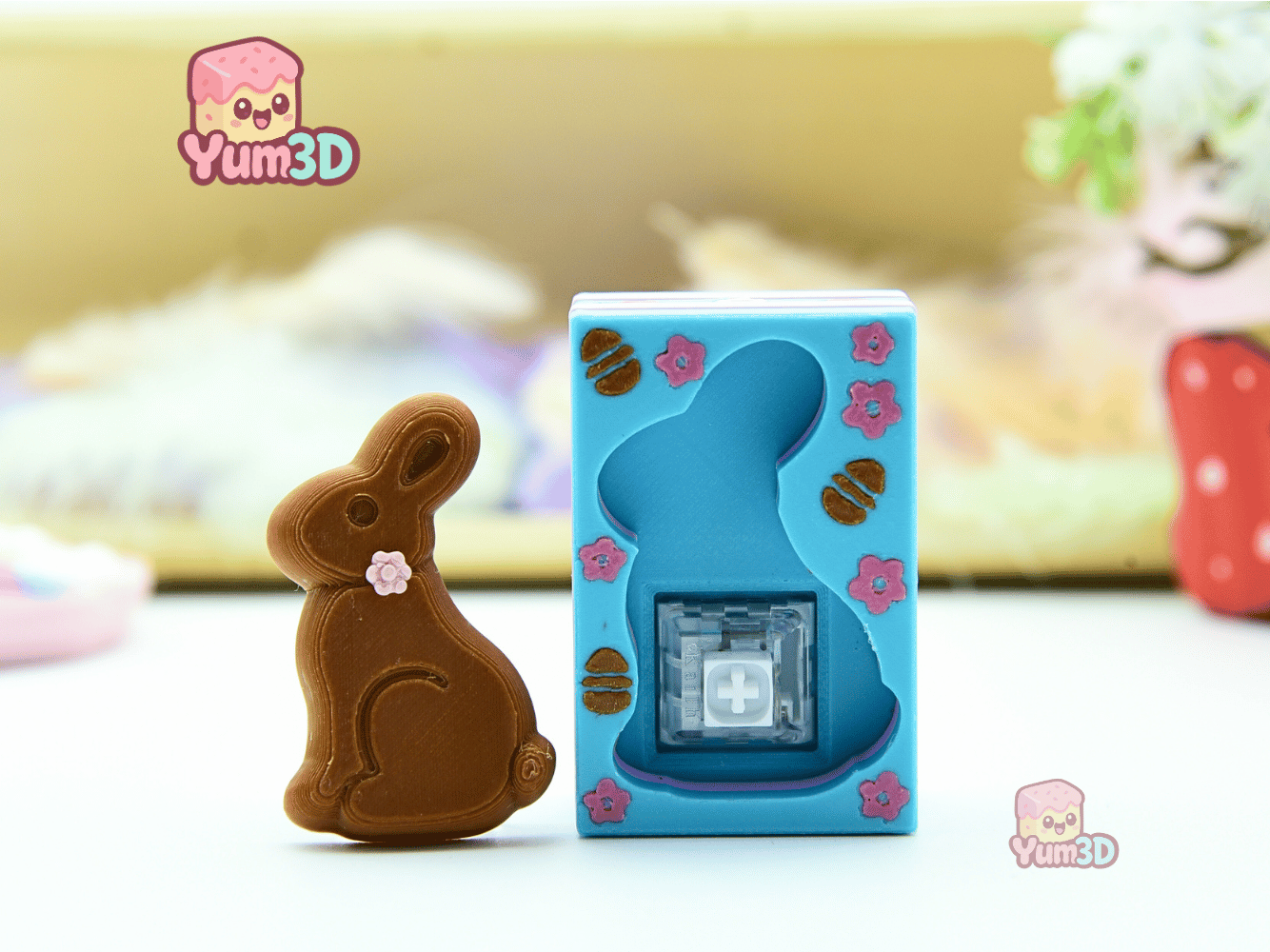 Yum3D-Easter Bunny Chocolate Fidget Clicker Keychain_03.png