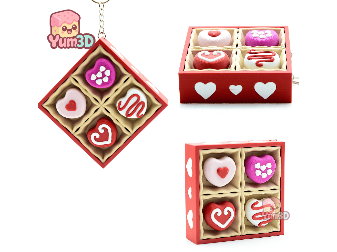 Yum3D-Valentine Chocolate Delight Fidget Clicker Keychain_02.png