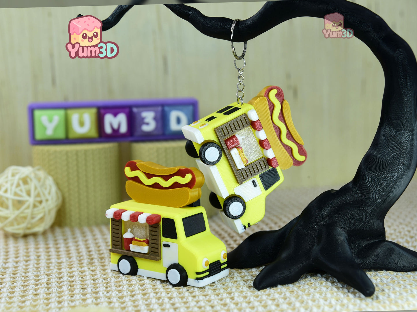 Yum3D-Hot Dog Food Truck Fidget Clicker Keychain_06.jpg
