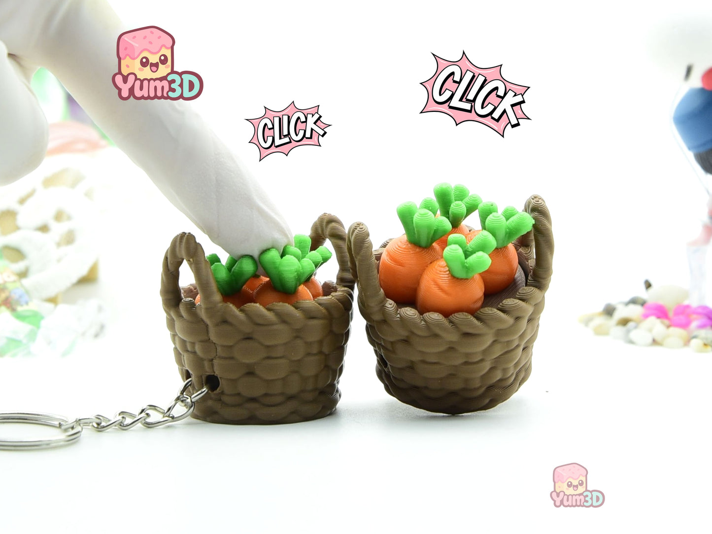 Yum3D-Carrot Basket for Food Lovers Fidget Clicker Keychain_01.jpg
