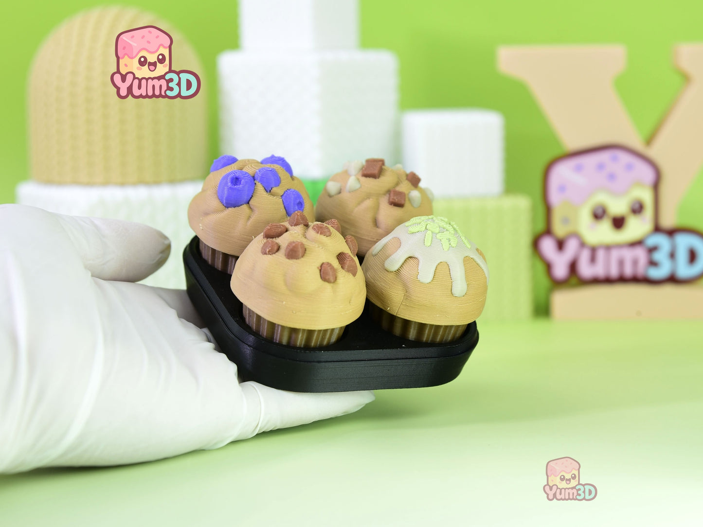 Yum3D-Sweet Muffin Tray Fidget Clicker Keychain_02.jpg