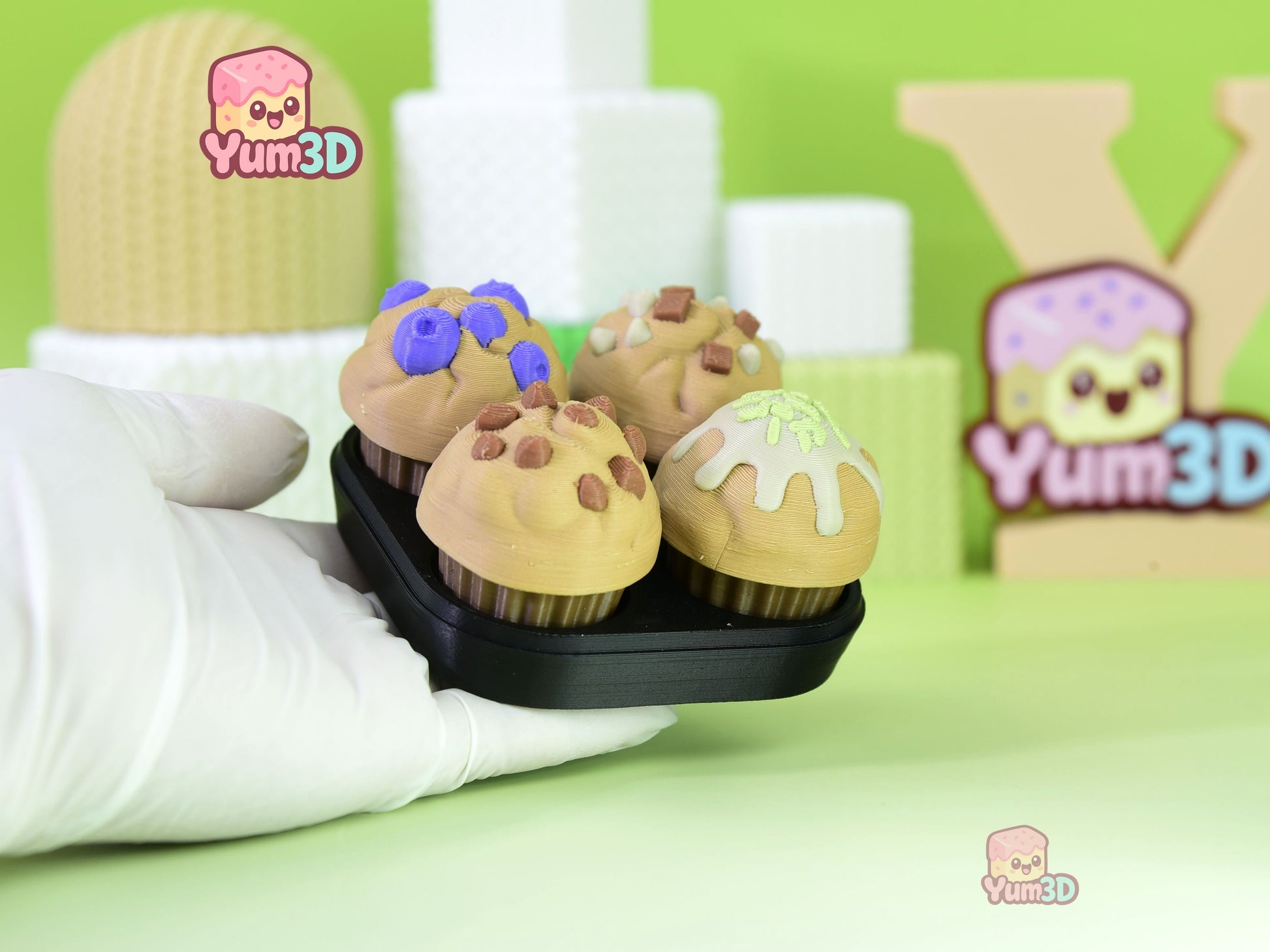 Yum3D-Sweet Muffin Tray Fidget Clicker Keychain_02.jpg