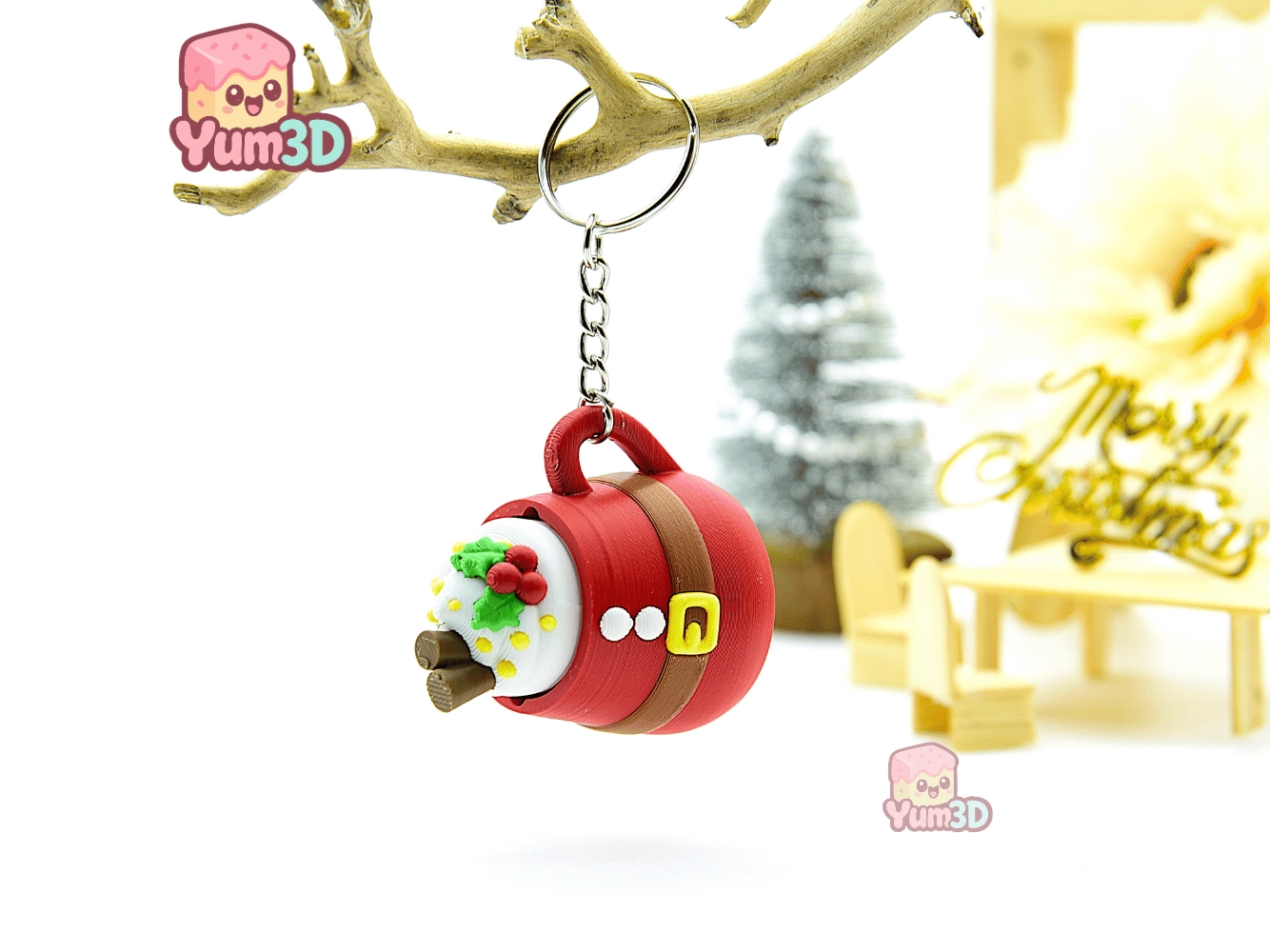 Yum3D-Christmas Santa Mug Fidget Clicker Keychain_07.png