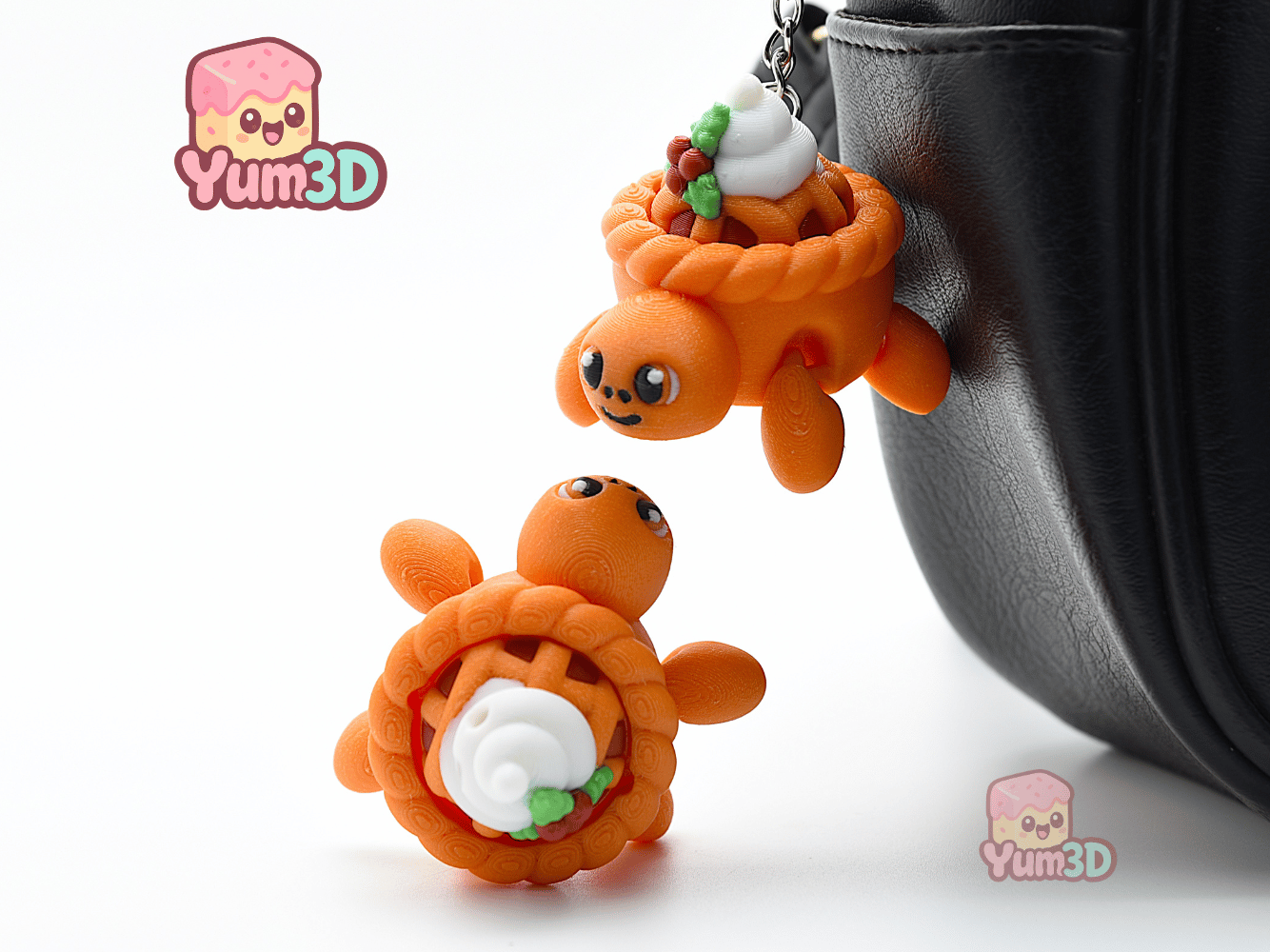 Yum3D-Cranberry Turtle Pie Articulated Fidget Clicker Keychain_06.png