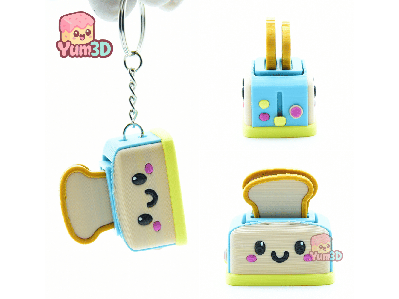 Yum3D-Cute Toaster Fidget Clicker Keychain_02.png