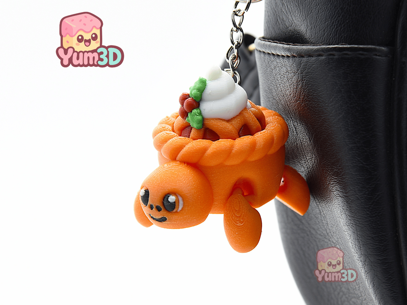 Yum3D-Cranberry Turtle Pie Articulated Fidget Clicker Keychain_07.png