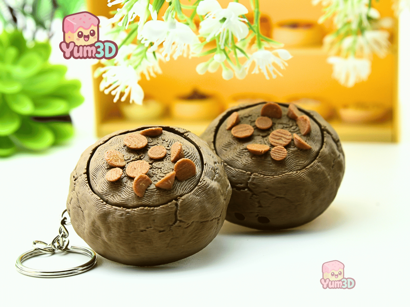 Yum3D-Chocolate Chip Cookie Fidget Clicker Keychain_09.png