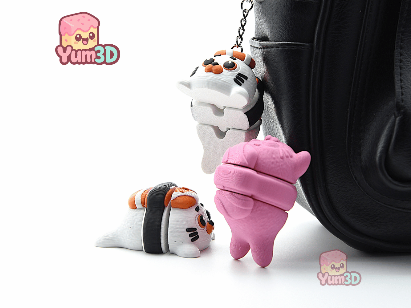 Yum3D-Sushi Seal for Food Lovers Articulated Keychain_04.png