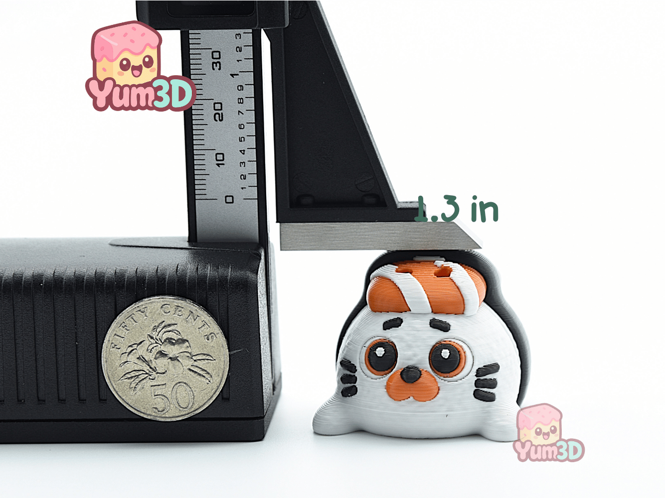 Yum3D-Sushi Seal for Food Lovers Articulated Keychain_03.png