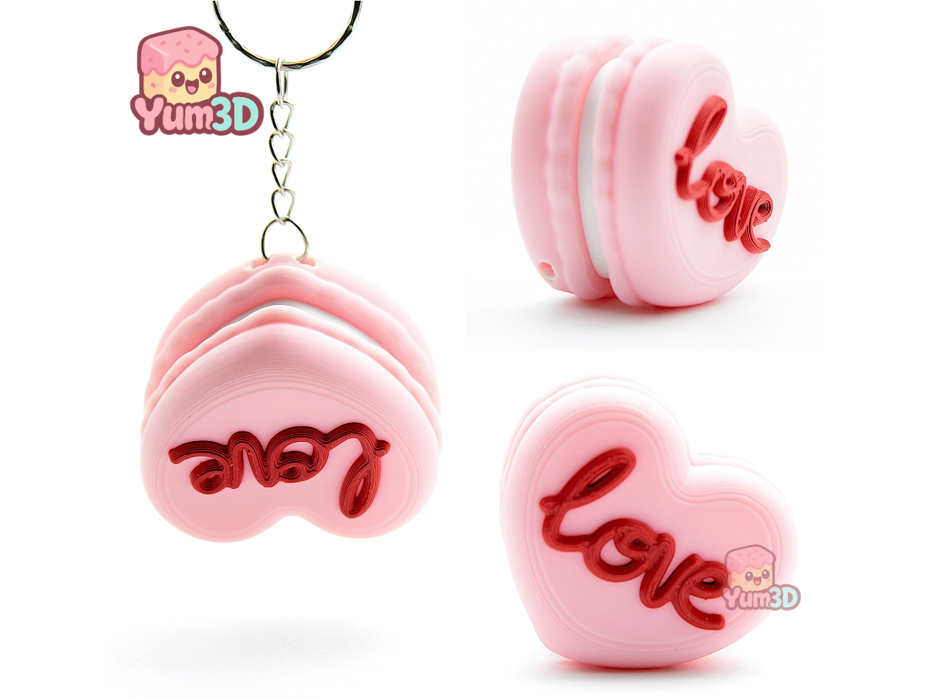 Yum3D-Valentine Macaron Love Set of Clicker Keychains_02.png