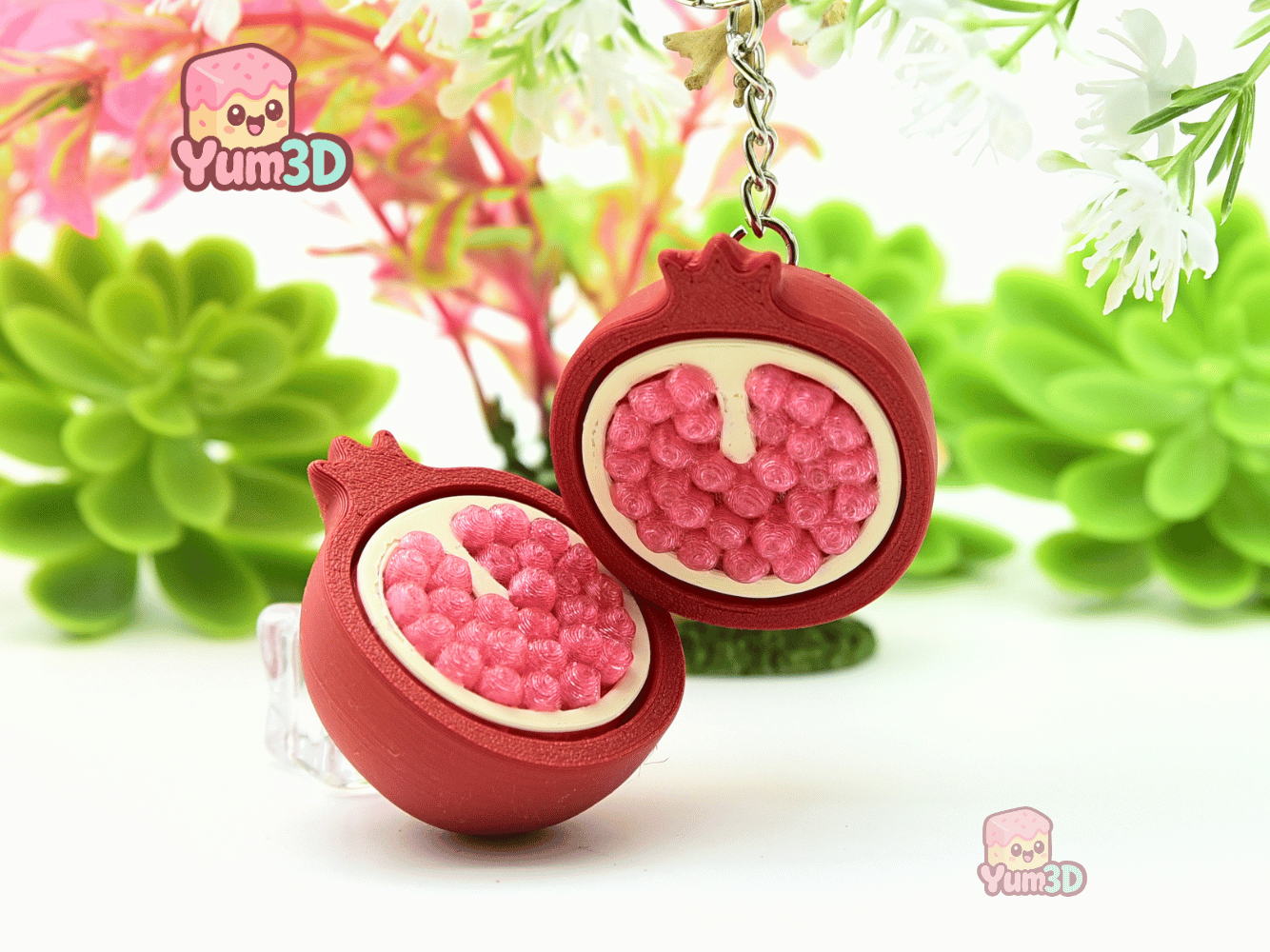 Yum3D-Clicky Pomegranate Fidget Clicker Keychain_06.png