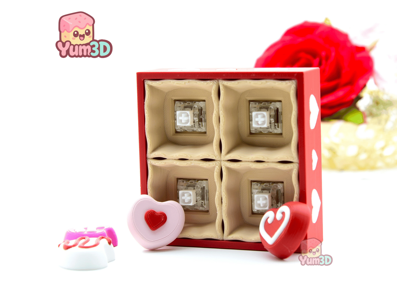 Yum3D-Valentine Chocolate Delight Fidget Clicker Keychain_03.png