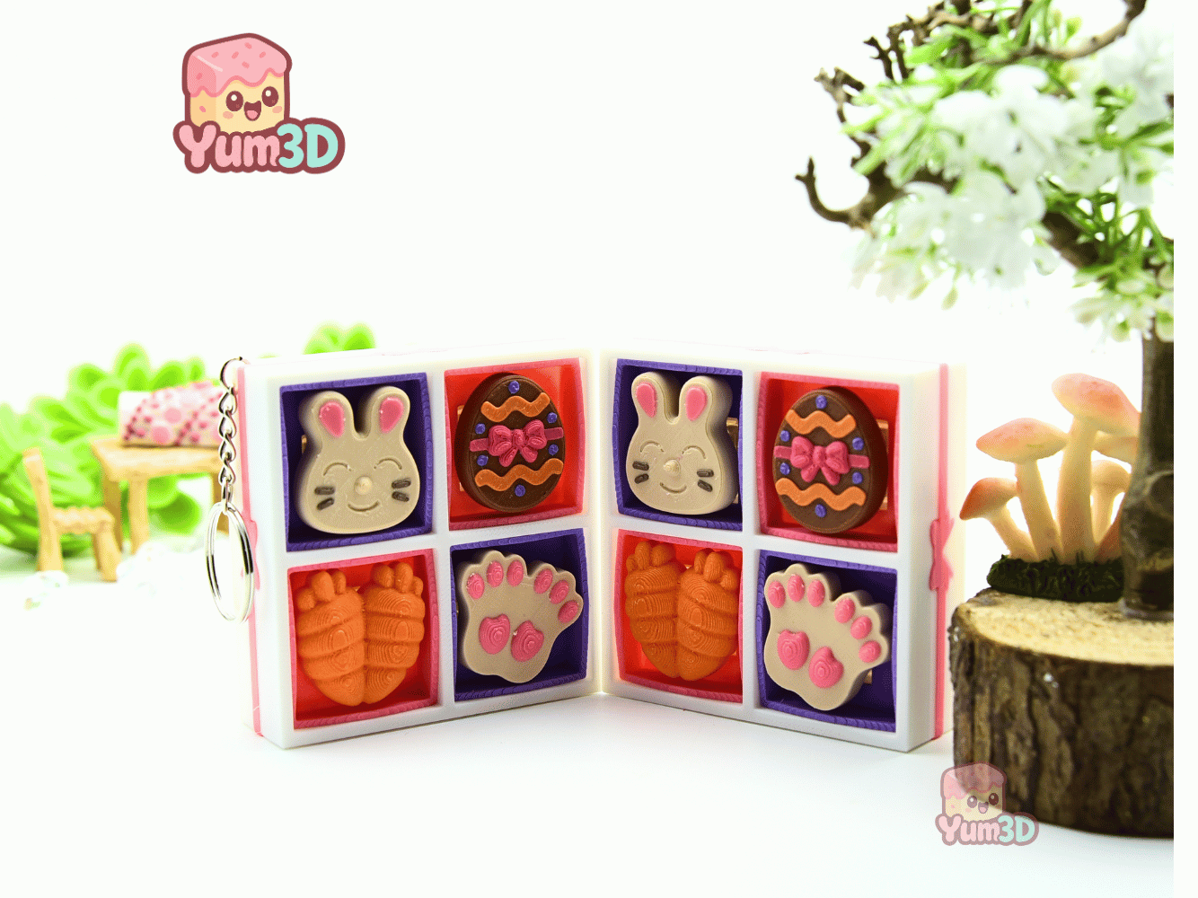 Yum3D-Easter Cookie Delight Fidget Clicker Keychain_09.png