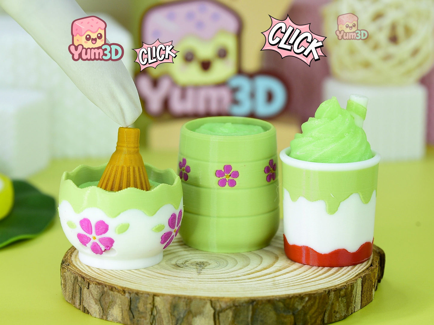 Yum3D-Mint Matcha Treats Set of Clicker Keychains_01.jpg