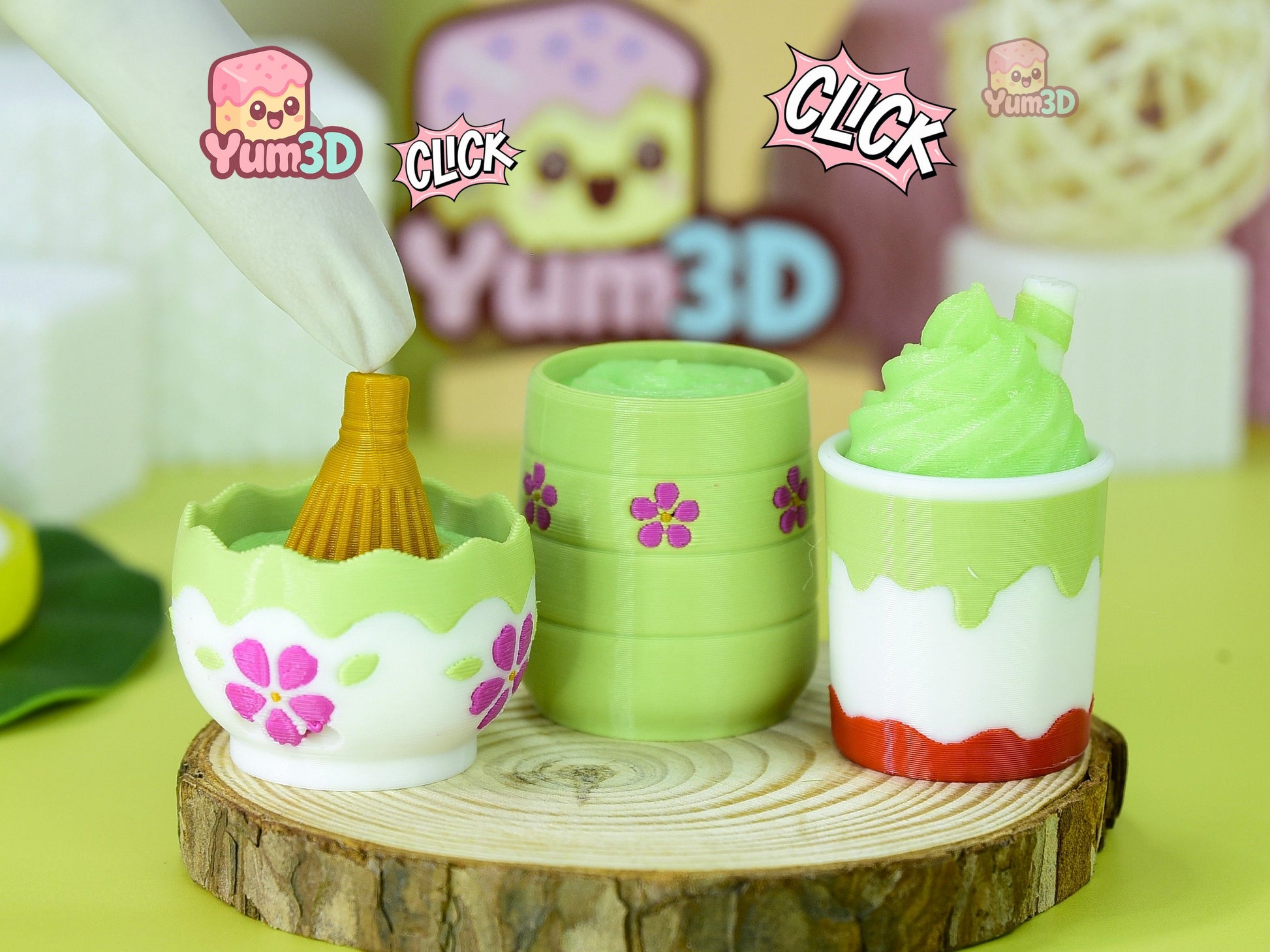 Yum3D-Mint Matcha Treats Set of Clicker Keychains_01.jpg