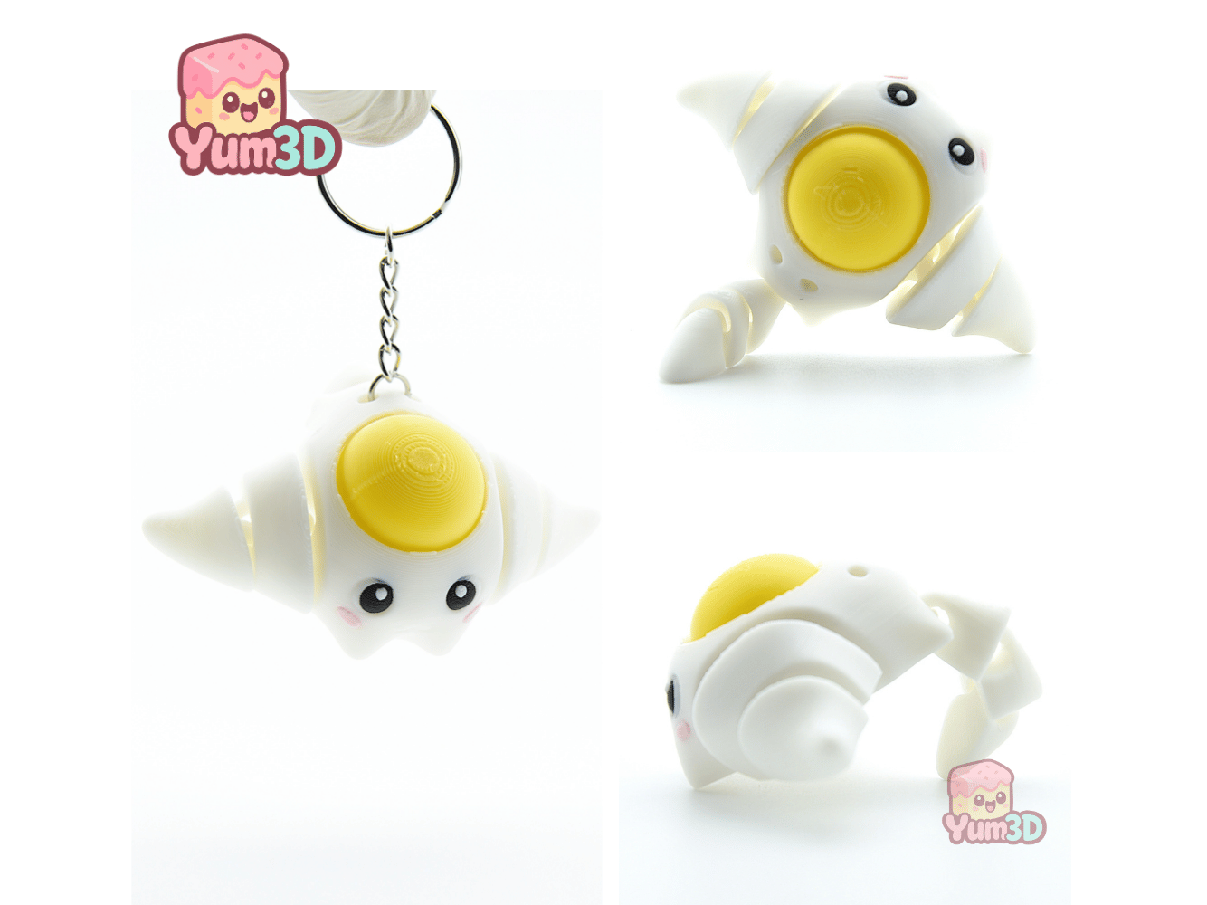 Yum3D-Cute Egg Stingray Articulated Fidget Clicker Keychain_02.png