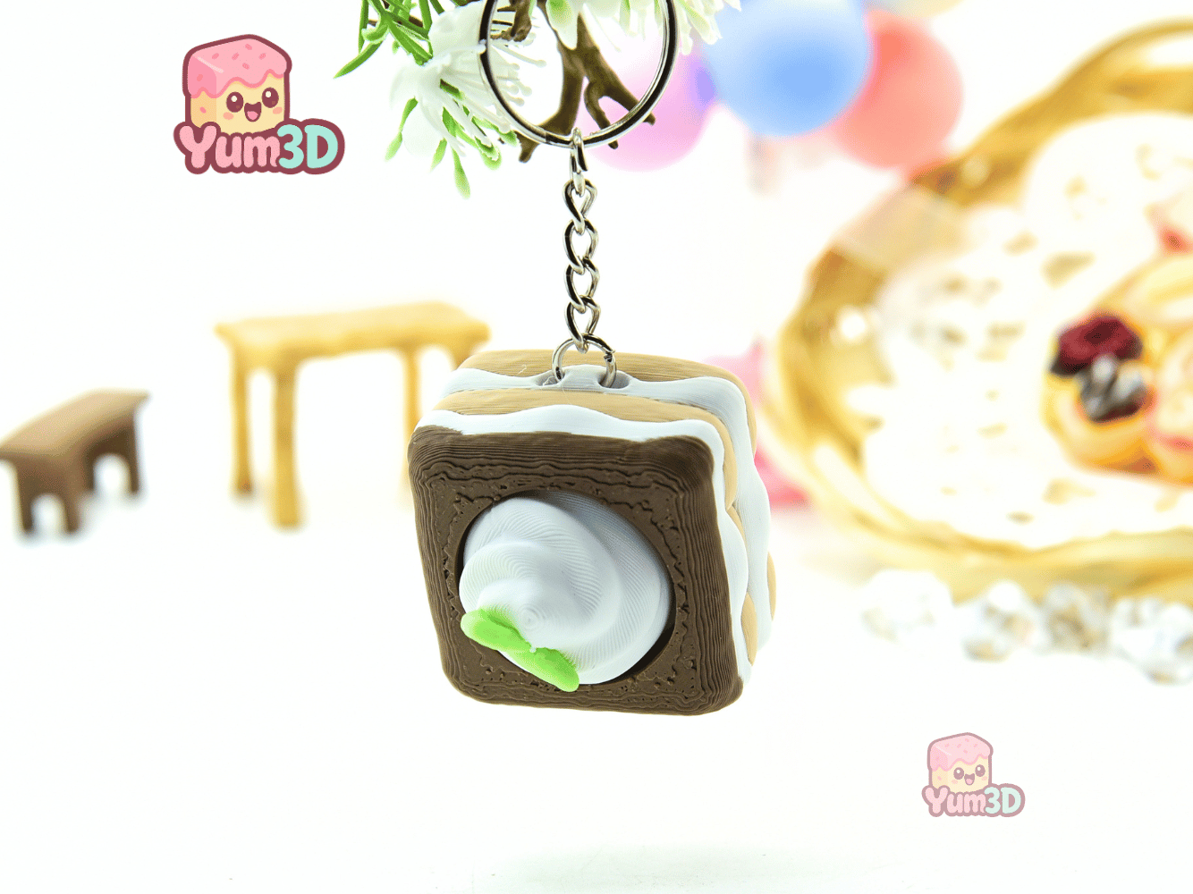 Yum3D-Tiramisu Sweet Treat Fidget Clicker Keychain_07.png