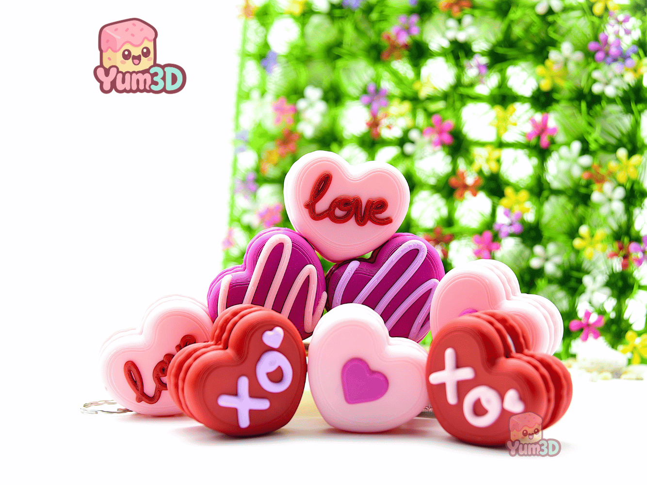 Yum3D-Valentine Macaron Love Set of Clicker Keychains_09.png
