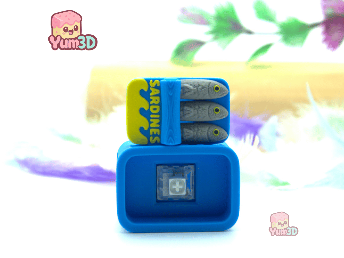 Yum3D-Cute Sardine Can Fidget Clicker Keychain_03.png