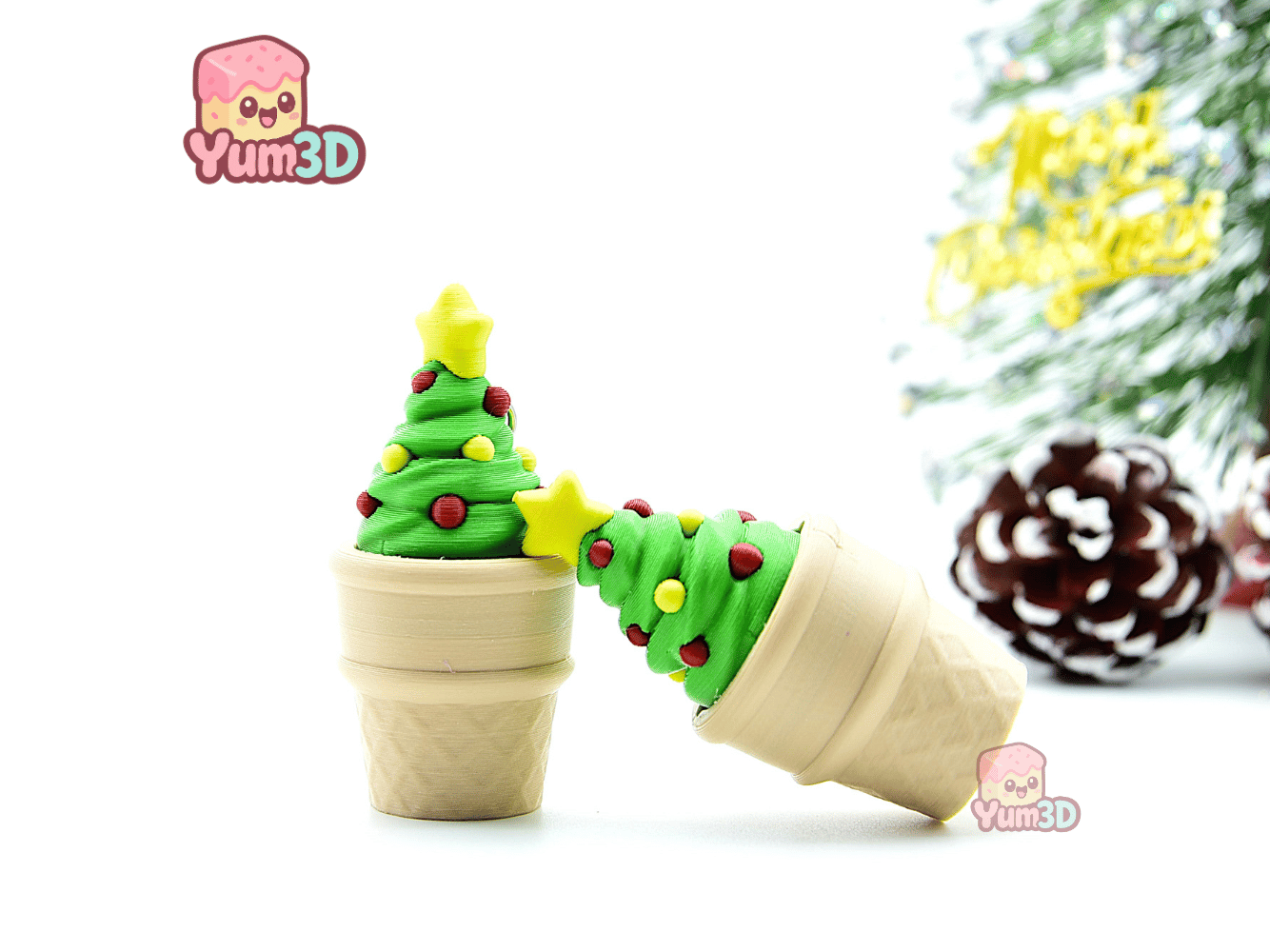 Yum3D-Christmas Ice Cream Tree Fidget Clicker Keychain_10.png