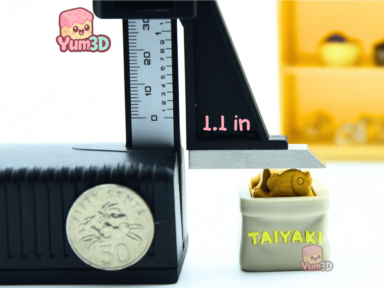 Yum3D-Bag of Taiyaki Fidget Clicker Keychain_04.png