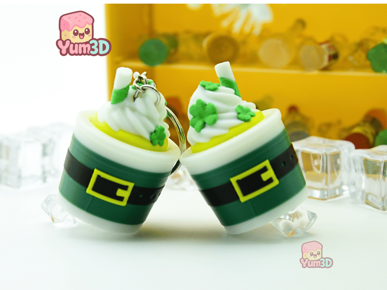 Yum3D-Clover Coffee Charm Fidget Clicker Keychain_10.png