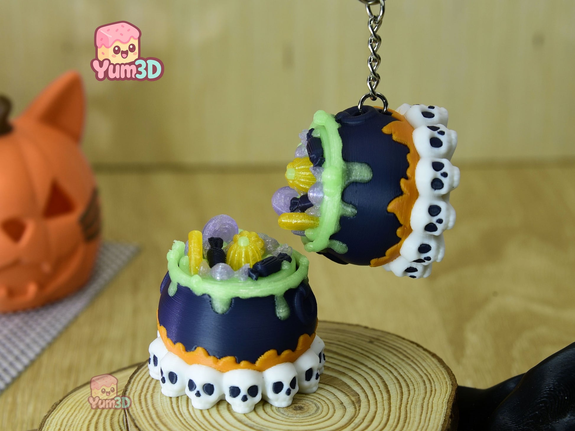 Yum3D-Halloween Potion Cauldron Fidget Led Clicker Keychain_04.jpg