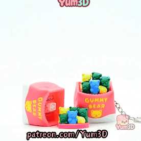Yum3D-Cute Gummy Bag Fidget Clicker Keychain_11.gif