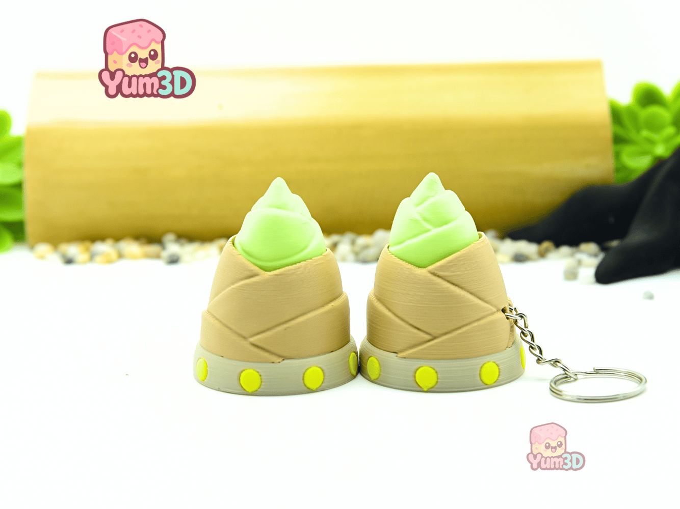 Yum3D-Clicky Bamboo Shoot Fidget Clicker Keychain_10.png
