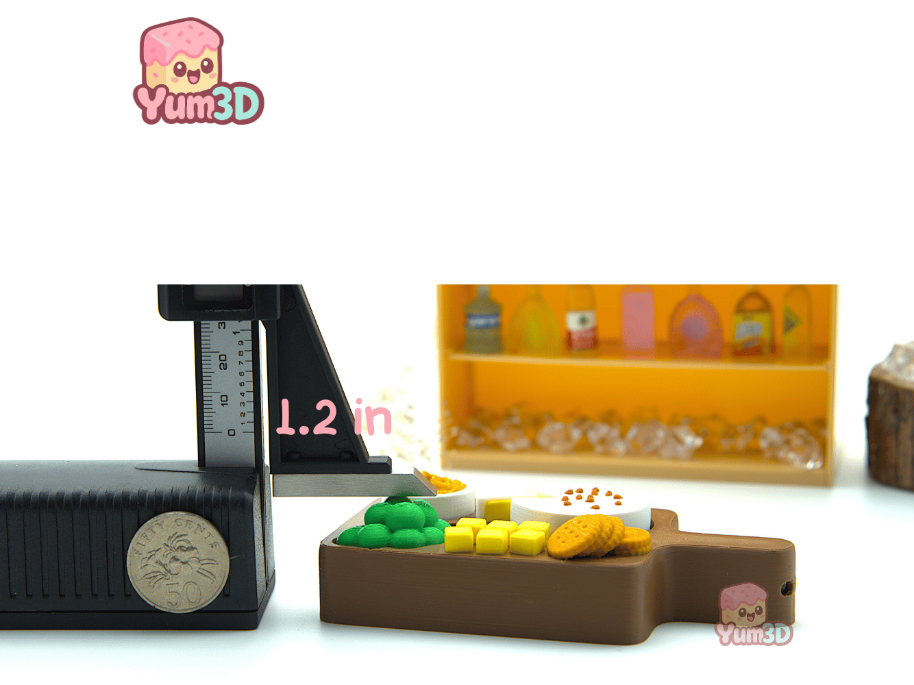 Yum3D-Charcuterie Board Multi Clickers Fidget Clicker Keychain_04.png