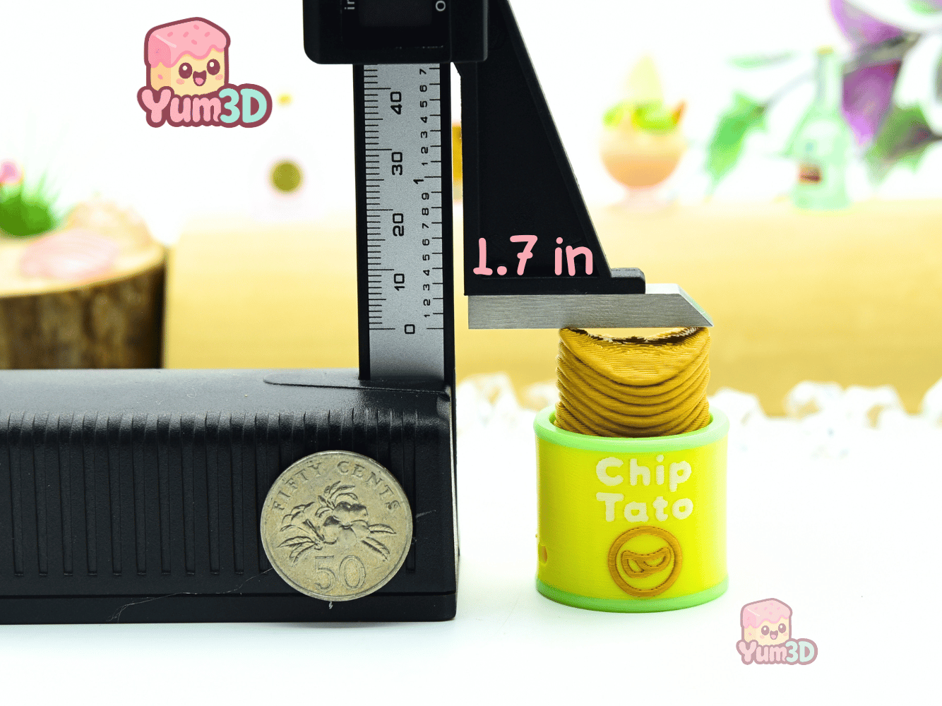 Yum3D-Crunchy Potato Chip Fidget Clicker Keychain_04.png