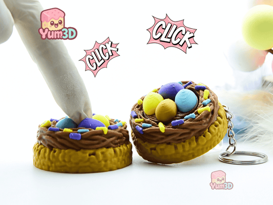 Yum3D-Easter Egg Nest Cookie Fidget Clicker Keychain_01.png