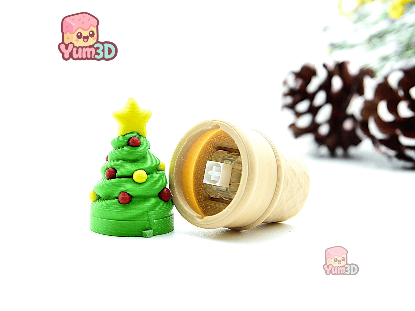 Yum3D-Christmas Ice Cream Tree Fidget Clicker Keychain_03.png