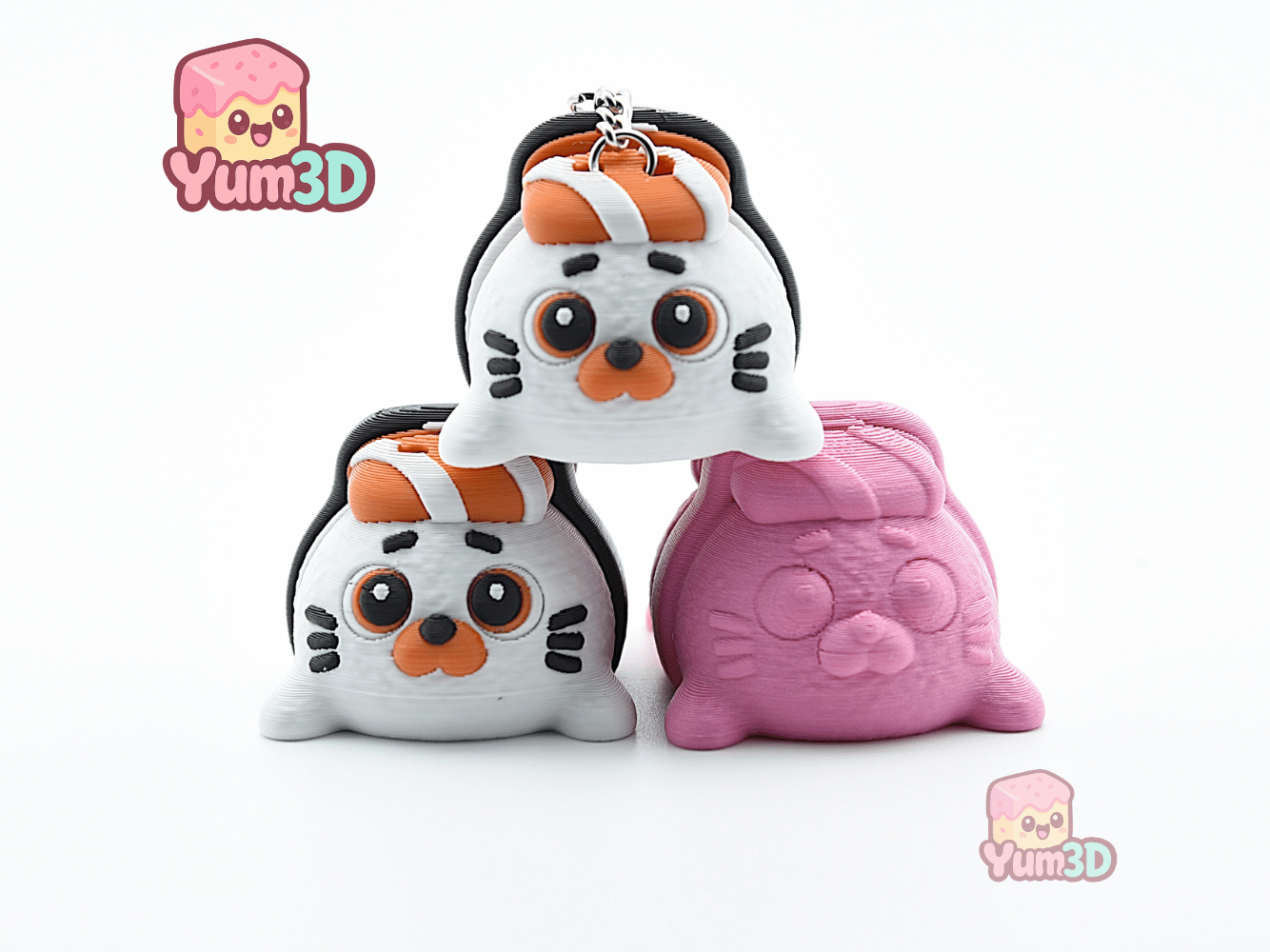 Yum3D-Sushi Seal for Food Lovers Articulated Keychain_07.png