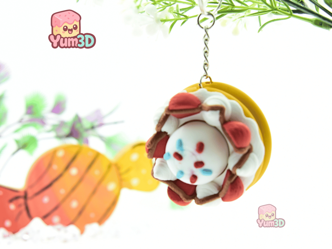 Yum3D-Funnel Cake Fidget Clicker Keychain_07.png