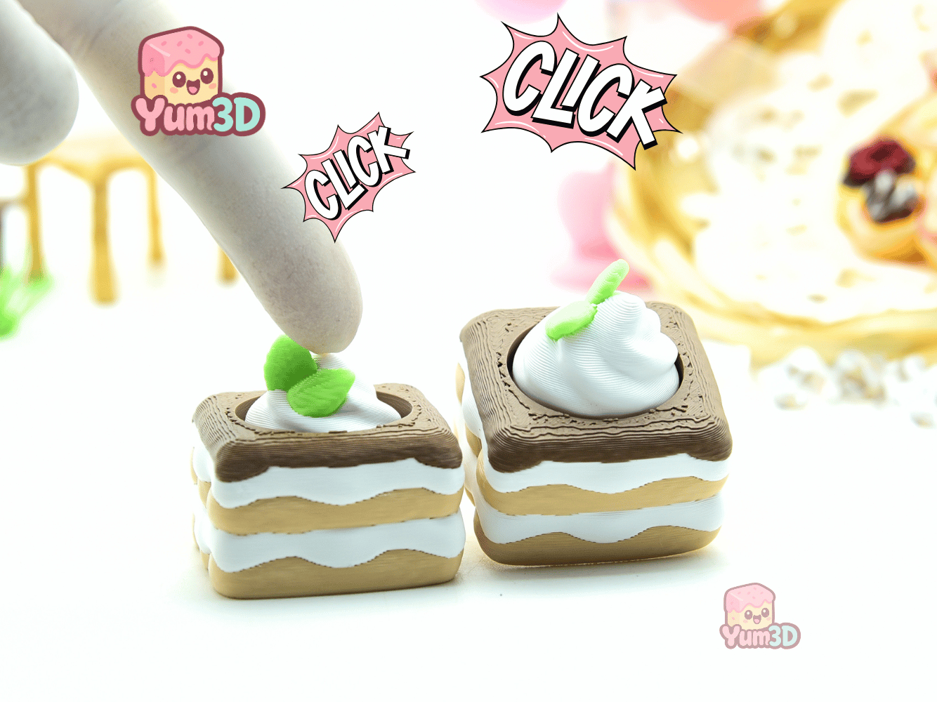 Yum3D-Tiramisu Sweet Treat Fidget Clicker Keychain_01.png