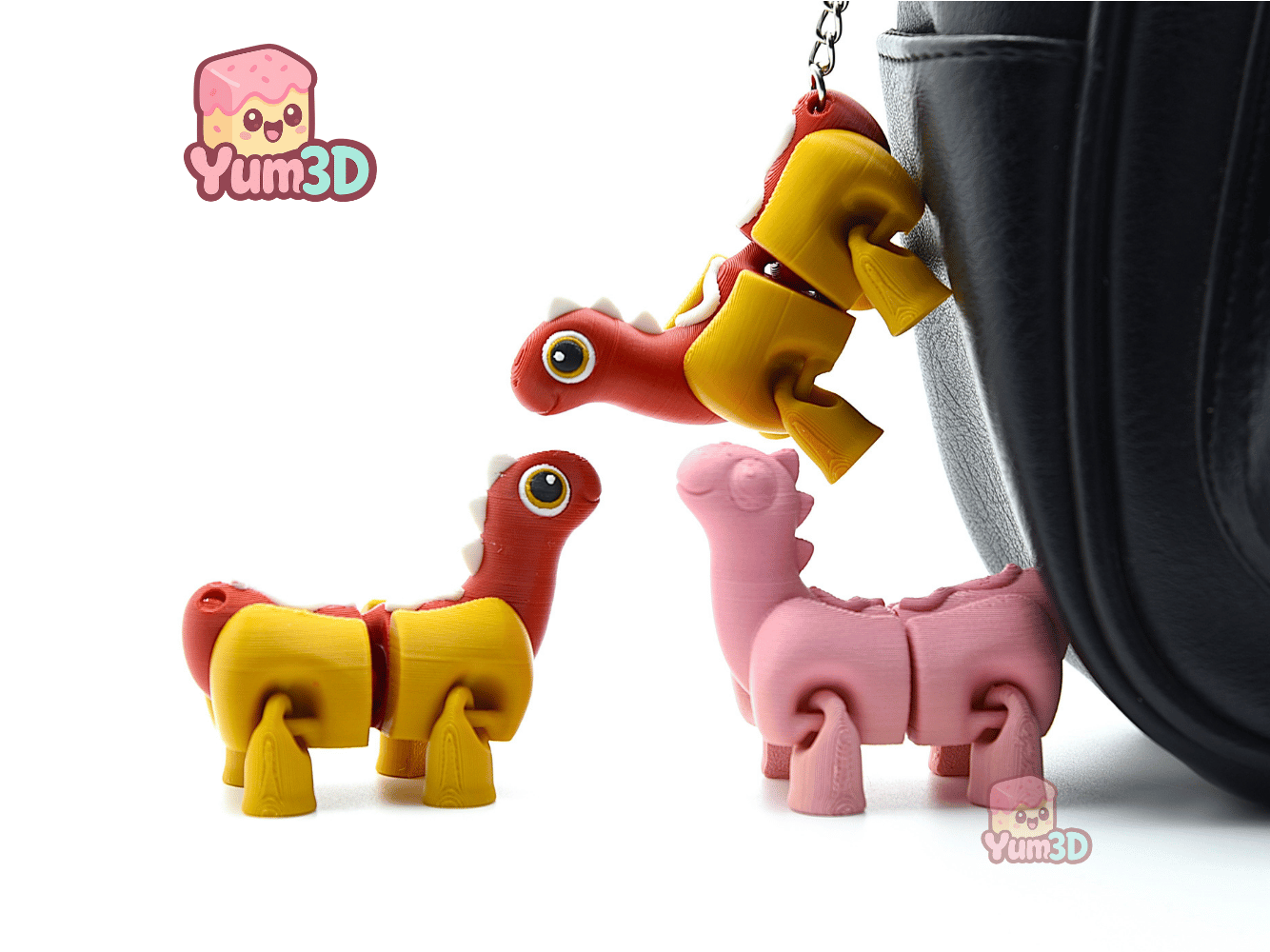Yum3D-Dino Hotdog Articulated Keychain_04.png