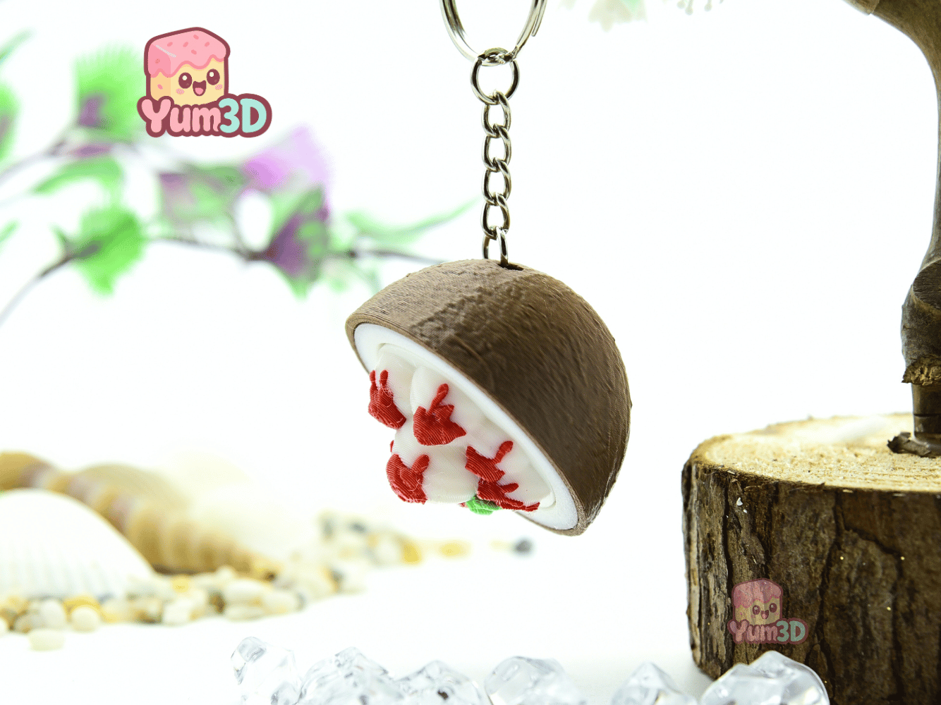 Yum3D-Coconut Ice Cream Fidget Clicker Keychain_07.png