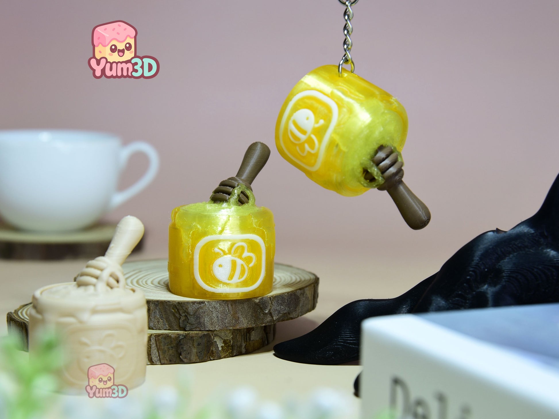 Yum3D-Sweet Honey Jar Fidget Led Clicker Keychain_04.jpg