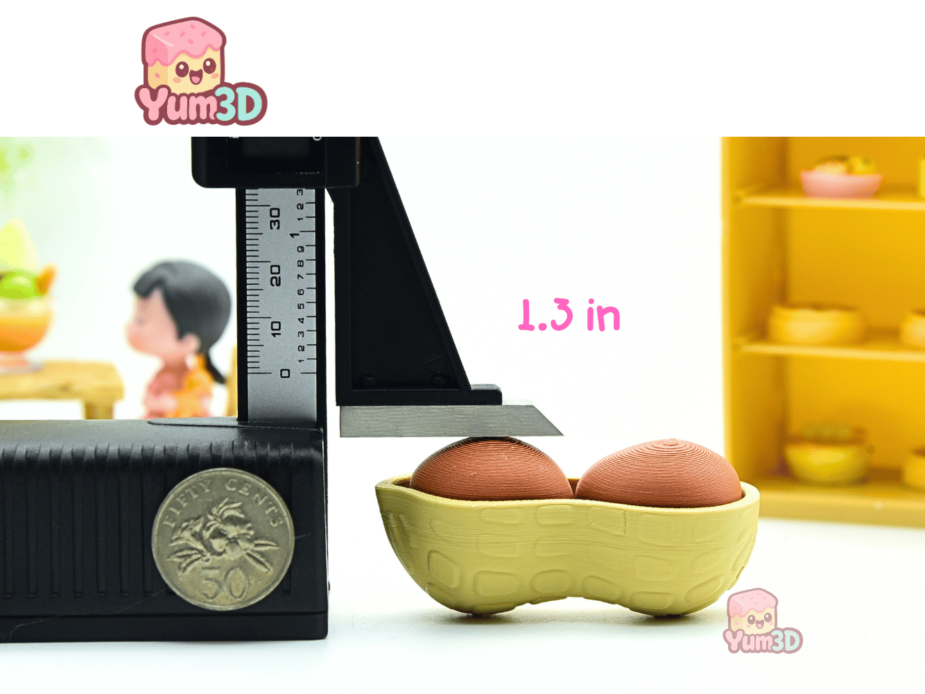 Yum3D-Cute Peanut Fidget Clicker Keychain_04.png