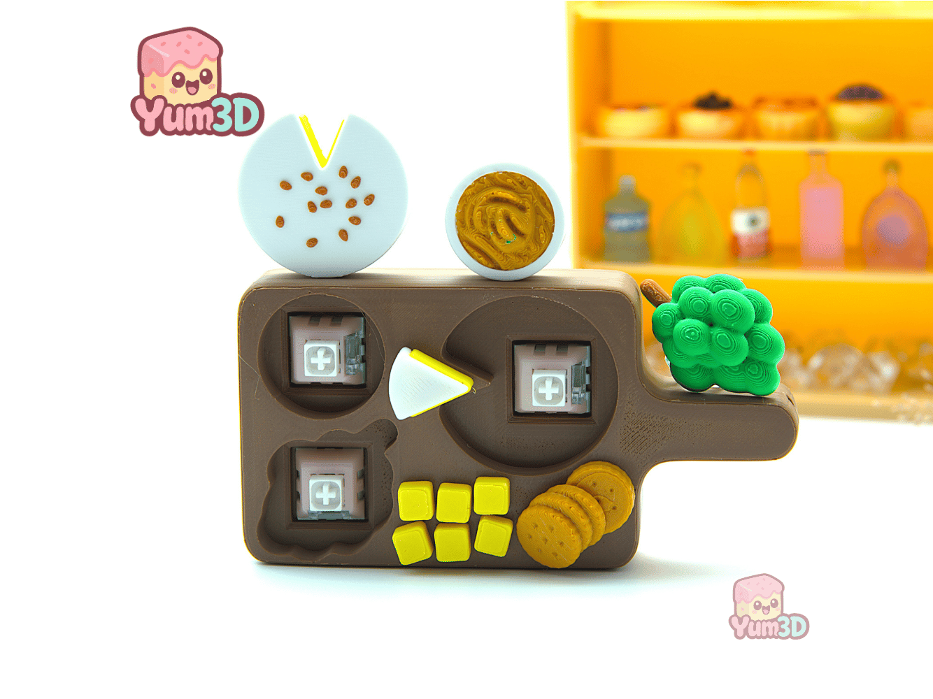 Yum3D-Charcuterie Board Multi Clickers Fidget Clicker Keychain_03.png
