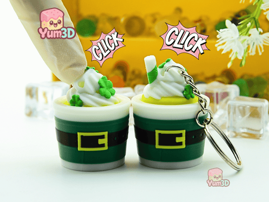 Yum3D-Clover Coffee Charm Fidget Clicker Keychain_01.png
