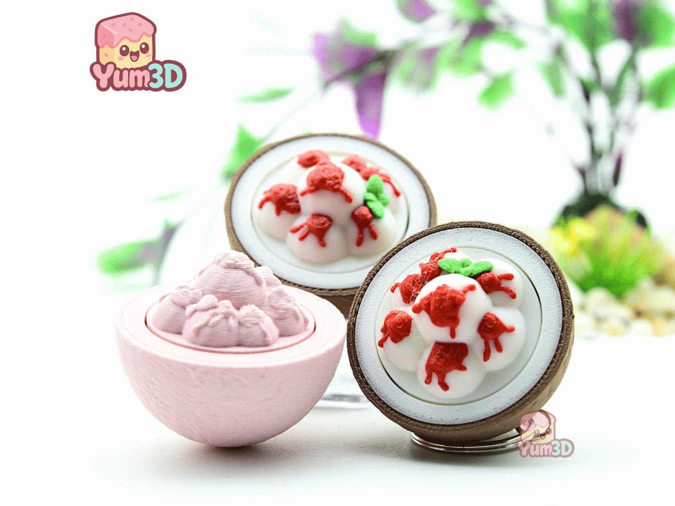 Yum3D-Coconut Ice Cream Fidget Clicker Keychain_08.png