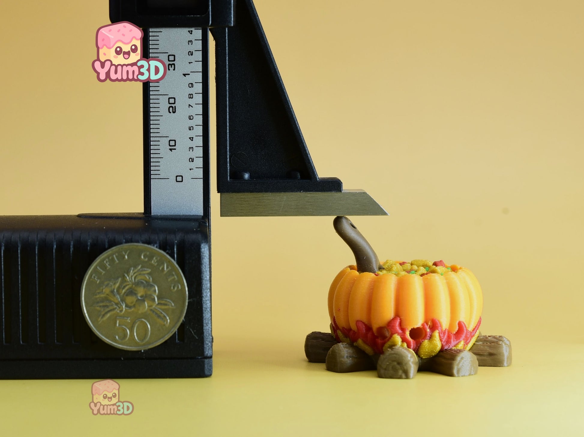 Yum3D-Cozy Pumpkin Bowl Fidget Clicker Keychain_03.jpg